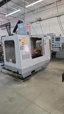 HAAS 3 AXIS CNC VERTICAL MACHINING CENTER; MODEL VF-2