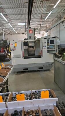HAAS 3 AXIS CNC VERTICAL MACHINING CENTER; MODEL VF-2 - 2