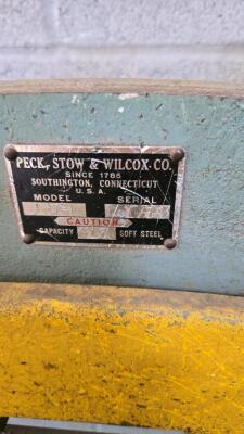 PEXTO FOOT SHEAR; MODEL 137-K; 16 GUAGE CAPACITY - 4