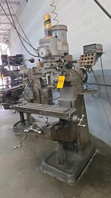 BRIDGEPORT VERTICAL MILLING MACHINE - 2