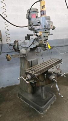 BRIDGEPORT VERTICAL MILLING MACHINE - 3