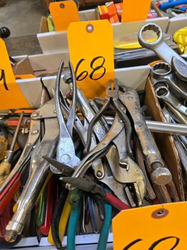 LOT VISE GRIPS AND MISCELLANEOUS