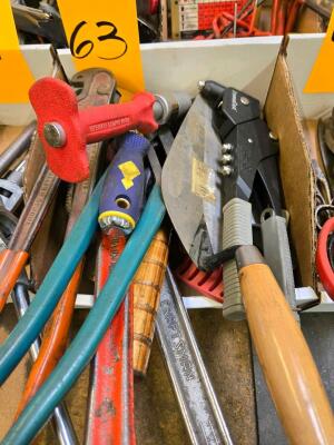 LOT ASSORTED HAND TOOLS