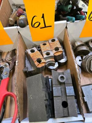 LOT LATHE CHUCK JAWS