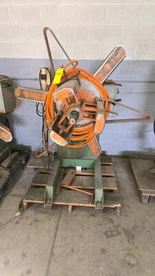 AMERICAN STEEL LINE COIL REEL; MDL. 60; 1,000 LB. CAPACITY; YEAR 1993 - 2
