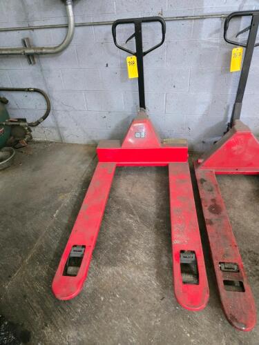 PALLET JACK; 4,000 LB. CAPACITY; (1) ONLY
