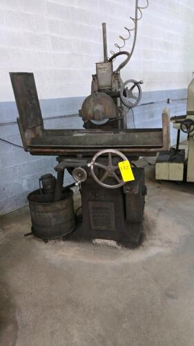 ABRASIVE MACHINE TOOL HAND FEED HORIZONTAL SURFACE GRINDER; MDL. #1 1/2