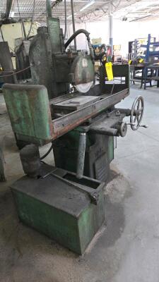 ABRASIVE MACHINE TOOL HAND FEED HORIZONTAL SURFACE GRINDER; MDL. 1 1/2; W/ MAGNA LOCK ELECTRO-MAGNETIC CHUCK; ELECTRO-MATIC CHUCK CONTROL - 2