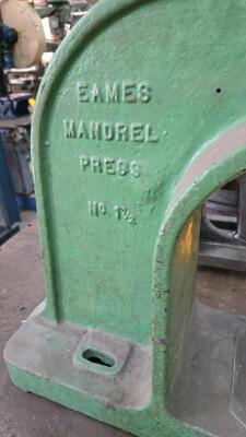 EAMES MANDREL PRESS; #1 1/2 - 2