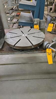 TROYKE ROTARY TABLE; MDL. T-21; LOT #3628-12