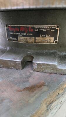TROYKE ROTARY TABLE; MDL. T-21; LOT #3628-12 - 3