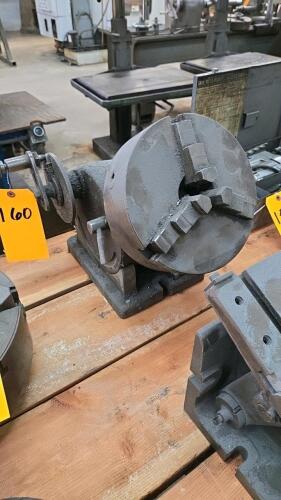 L-W CHUCK CO 3-JAW ROTARY CHUCK & INDEXER