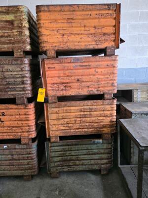 LOT STEEL BINS