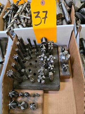 LOT FLUTED END MILLS